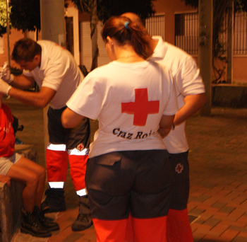 Cruz Roja mantiene su atencin a las personas sin hogar durante Navidad